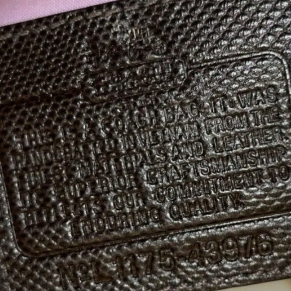 COACH - Sutton Signature Swingpack Khaki/Mahogany Jaquard M1175-43976 - Picture 5 of 7